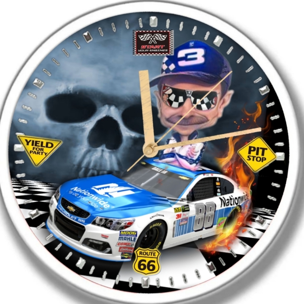 The real Lighting McQueen clock